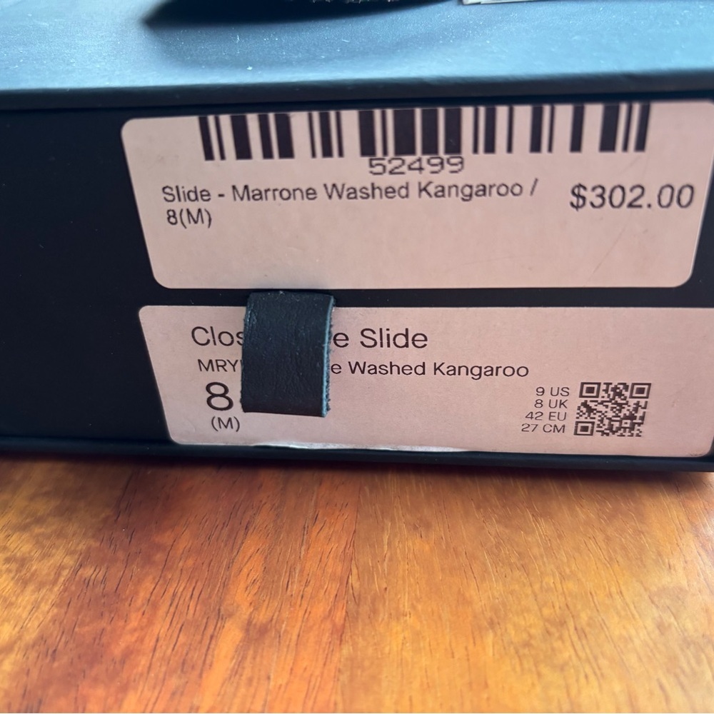 Viberg Sandal/Slipper NWT Brown - Picture 6 of 6